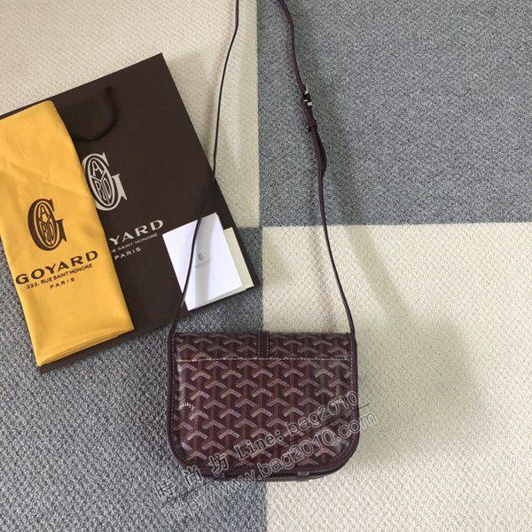 Goyard包 戈雅新款小號郵差包 百搭款 Goyard單肩斜挎包  glg1309